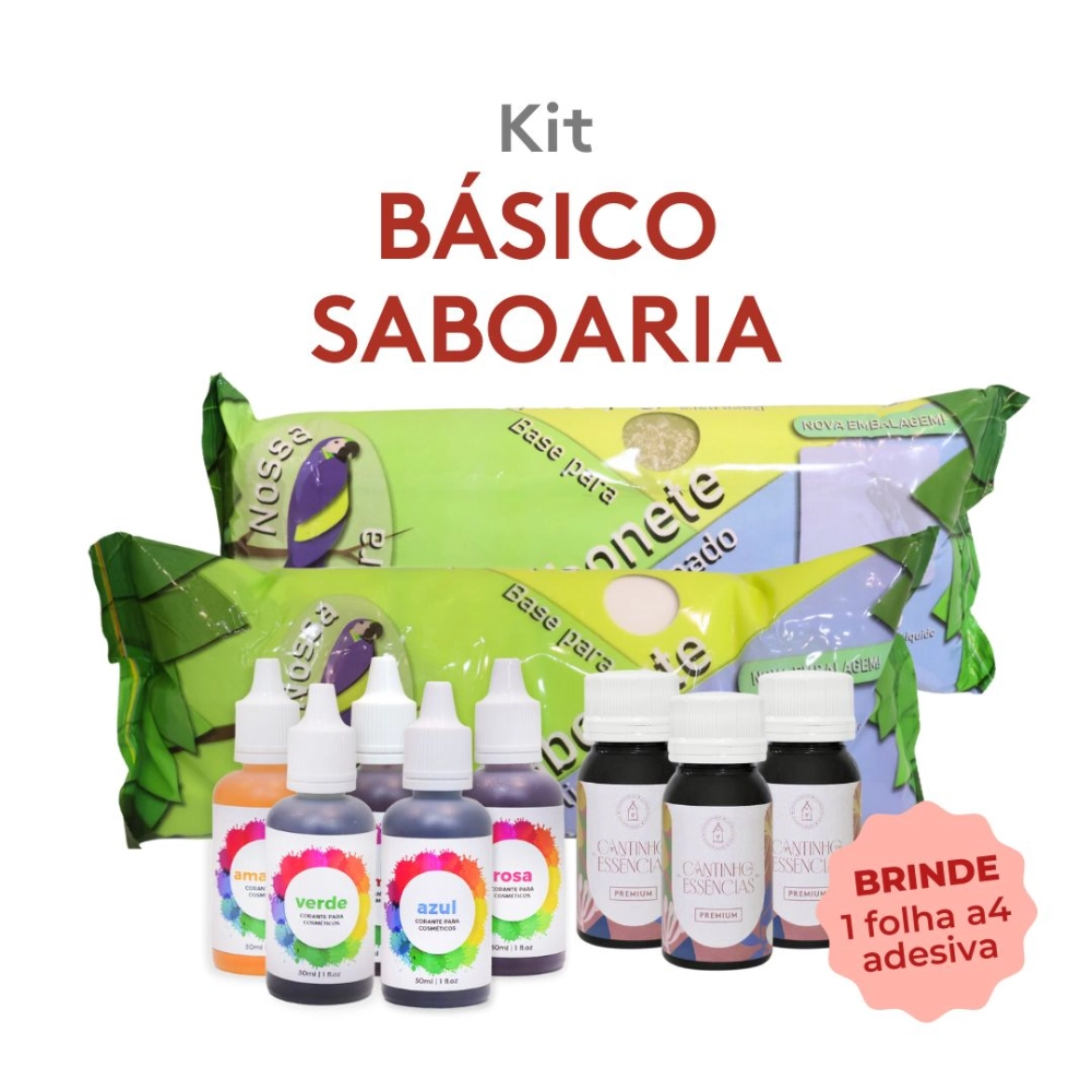 Kit Básico para Saboaria Artesanal
