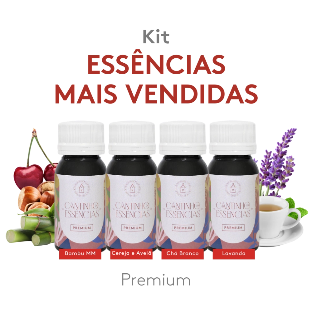 Kit Essências Mais Vendidas Premium 30g