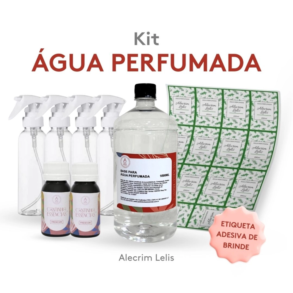 Kit Água para Lençois Alecrim LL