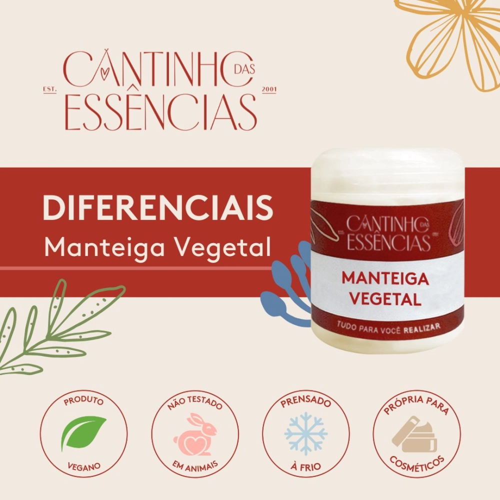 Manteiga Vegetal de Cacau 100g