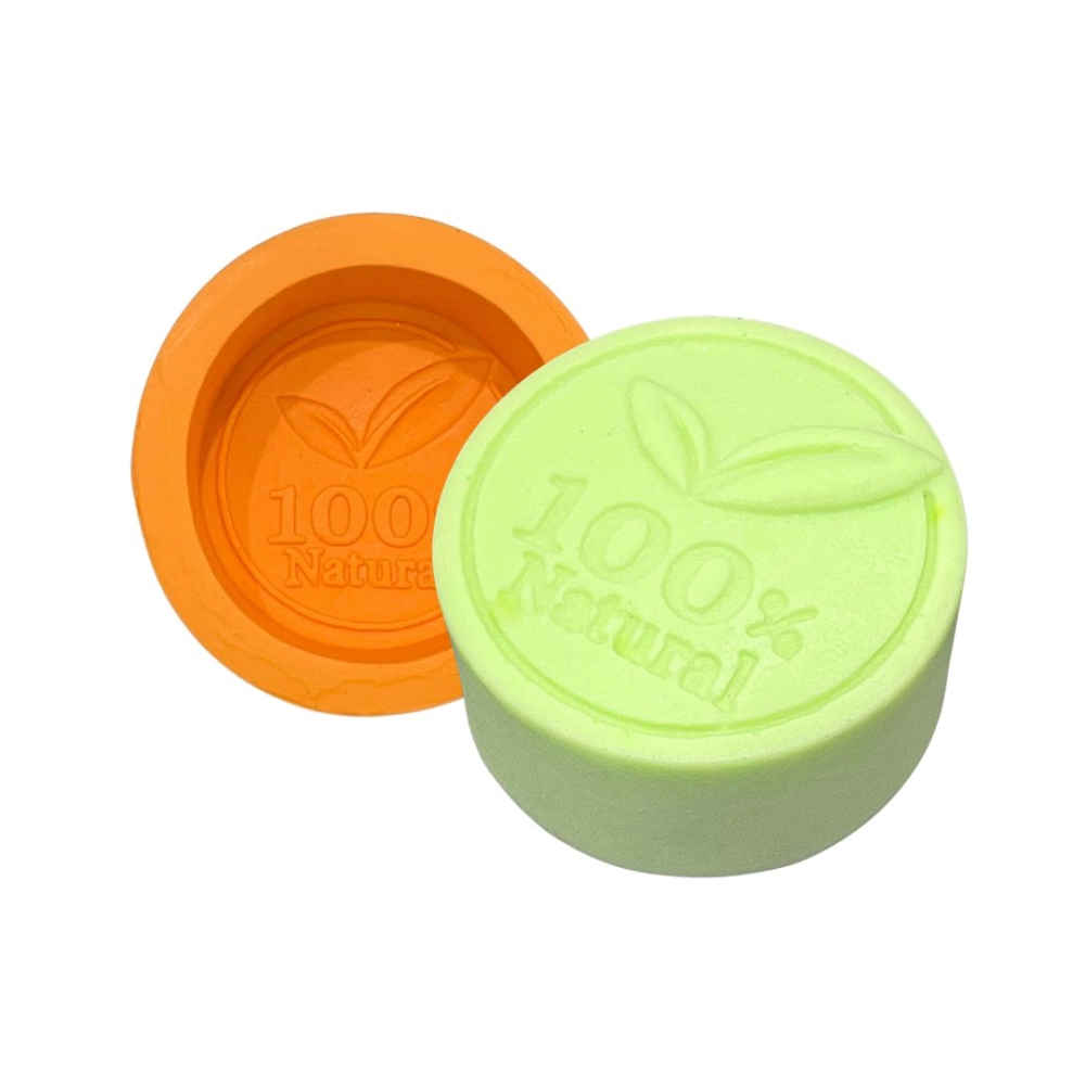 Molde de silicone 100% Natural com Folhas M