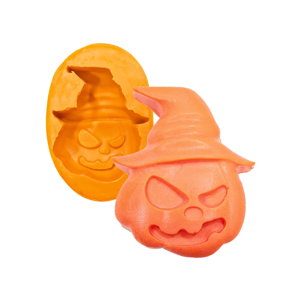 Molde de silicone Abóbora Halloween Chapéu