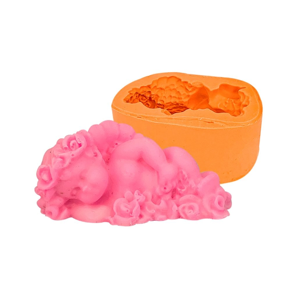 Molde de silicone Anjo Deitado