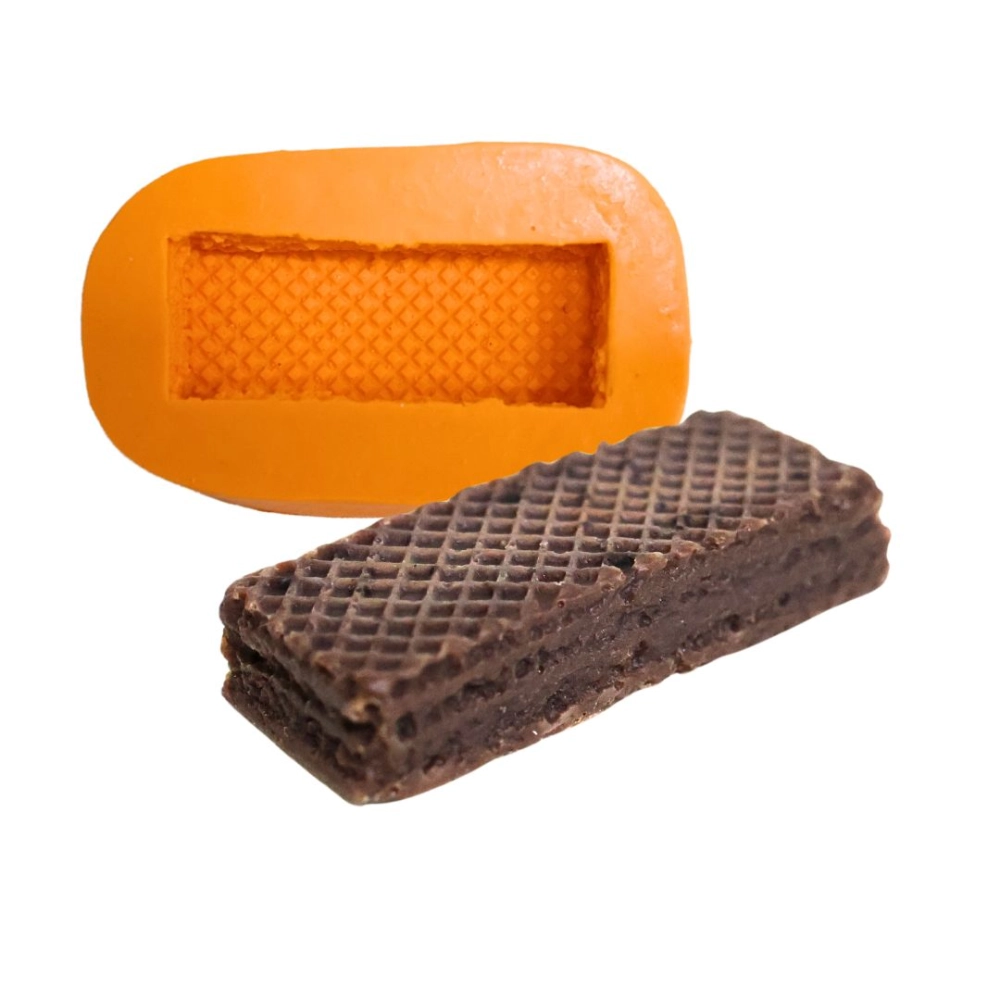 Molde de silicone Bolacha Wafer M