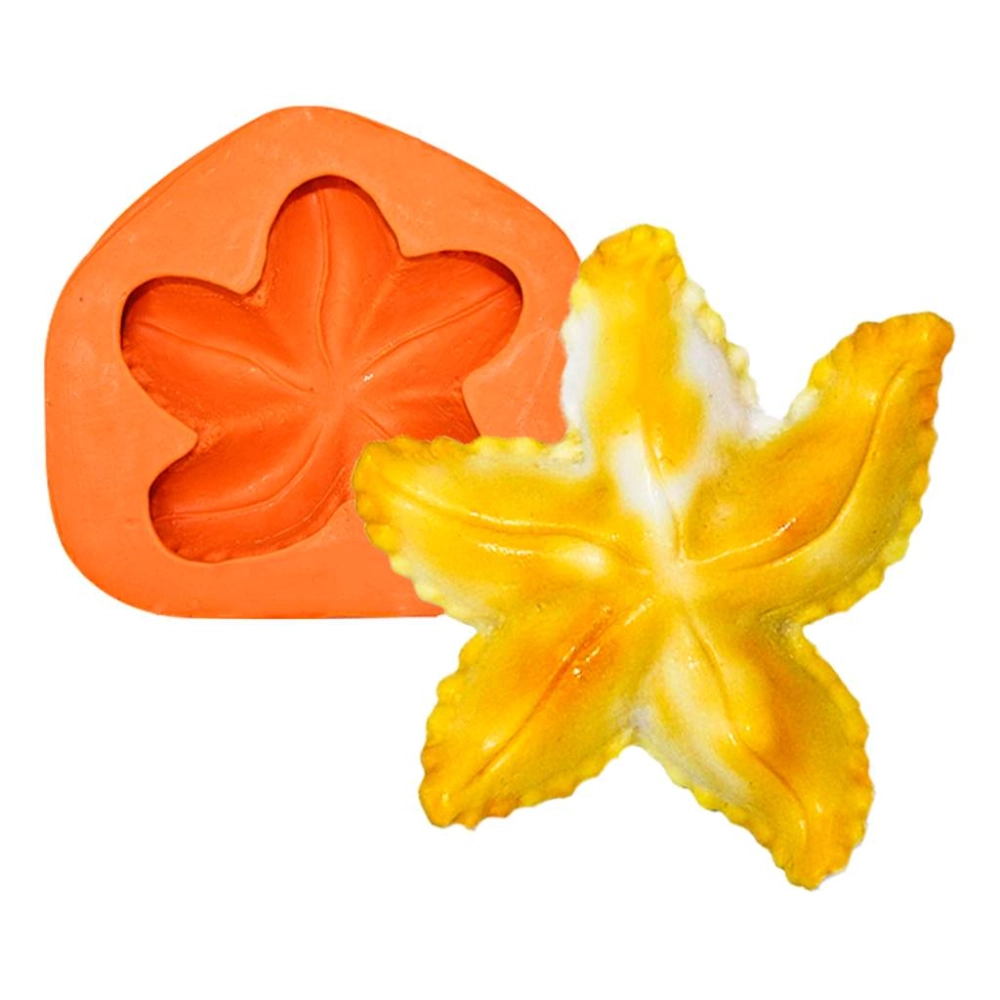 Molde de silicone Estrela do Mar Fofa