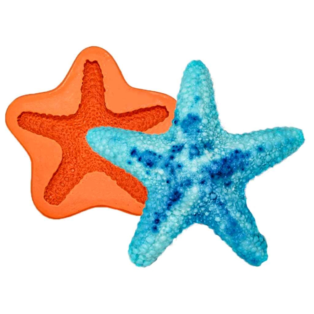 Molde de silicone Estrela do Mar Rustica