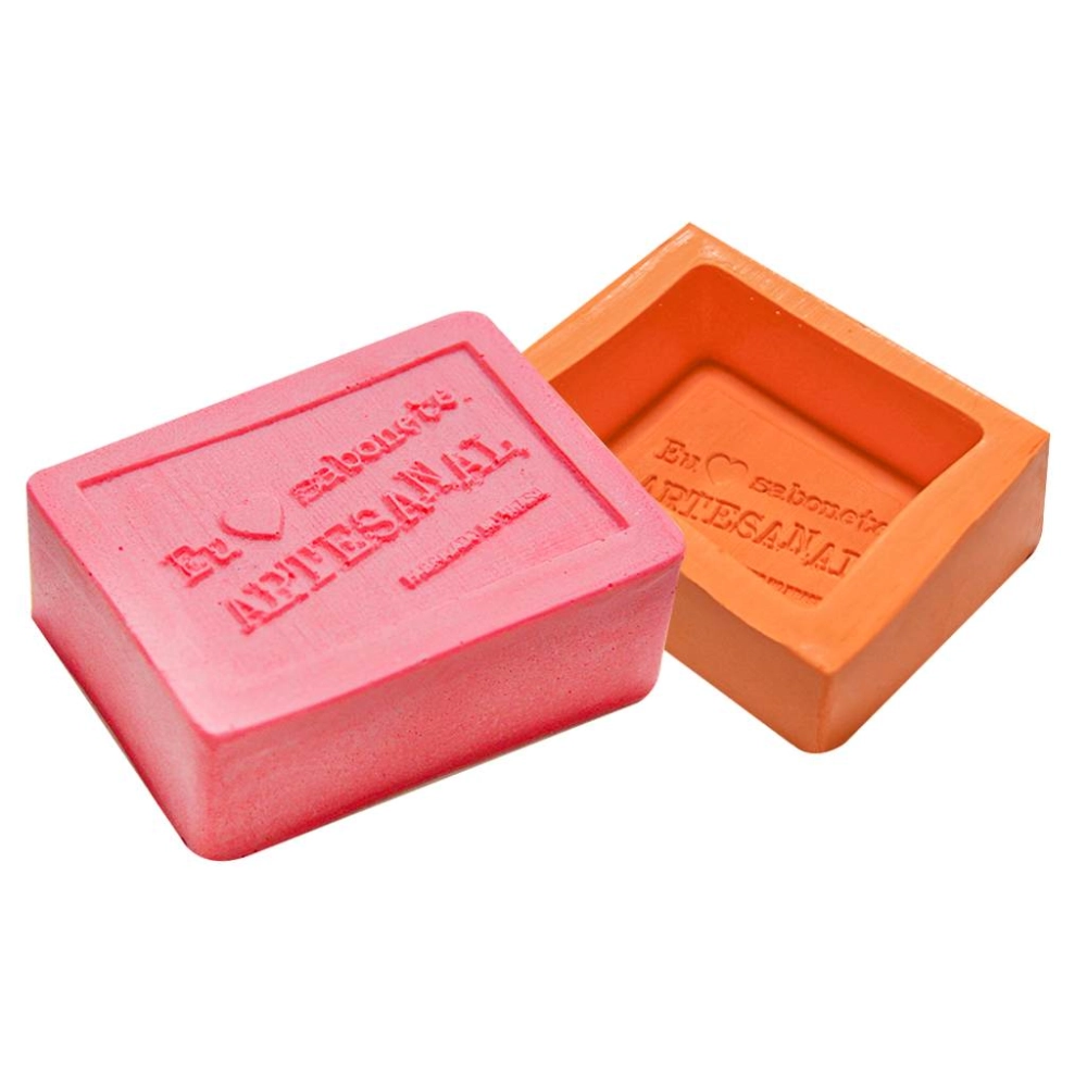 Molde de silicone Eu Amo Sabonete Artesanal