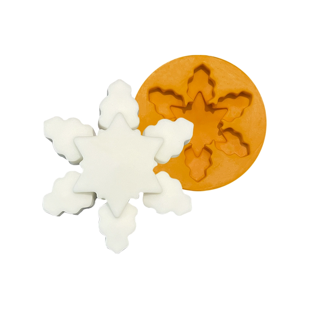 Molde de silicone Floco de Neve Frozen