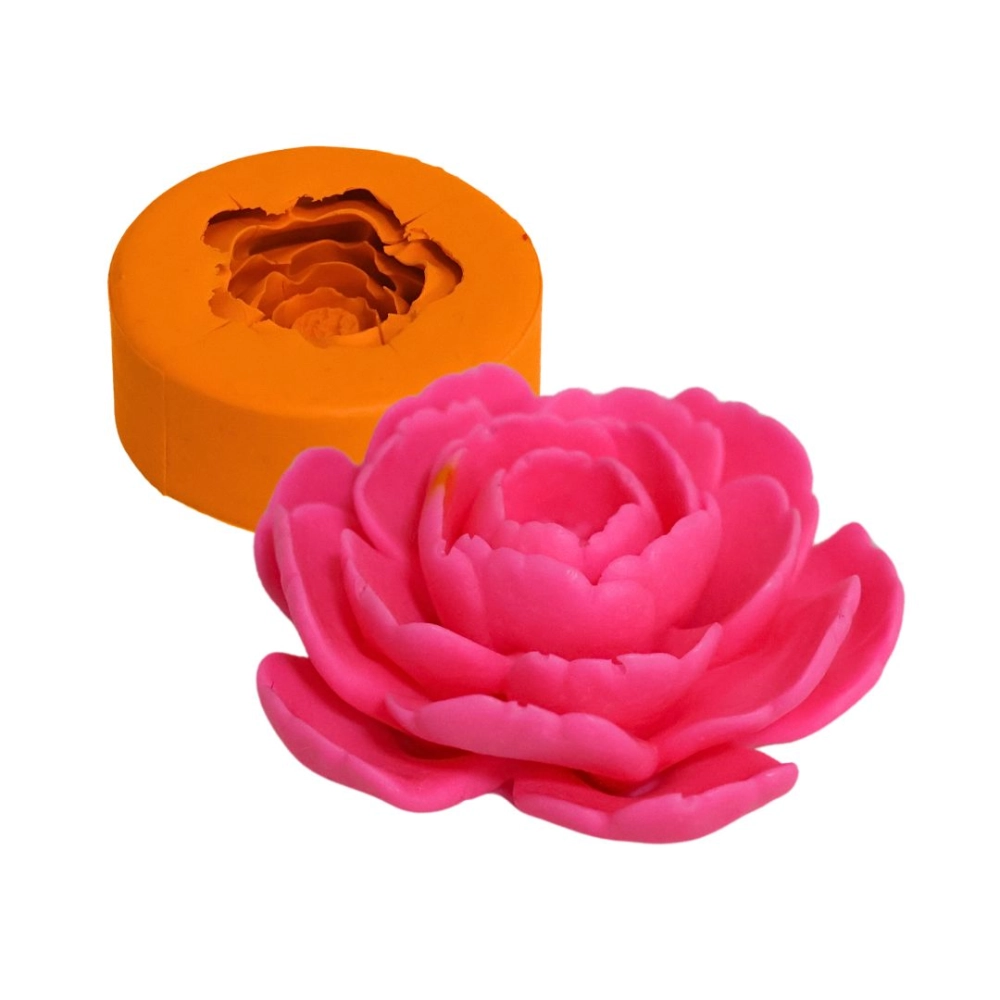 Molde de silicone Flor Camélia Perfeita M
