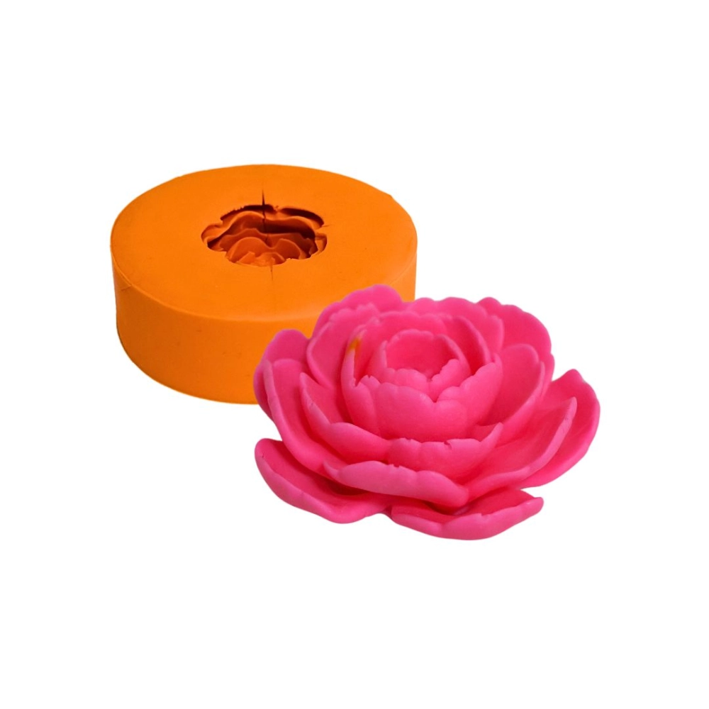 Molde de silicone Flor Camélia Perfeita P