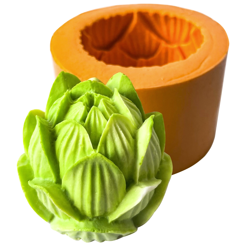 Molde de silicone Flor de Lótus 