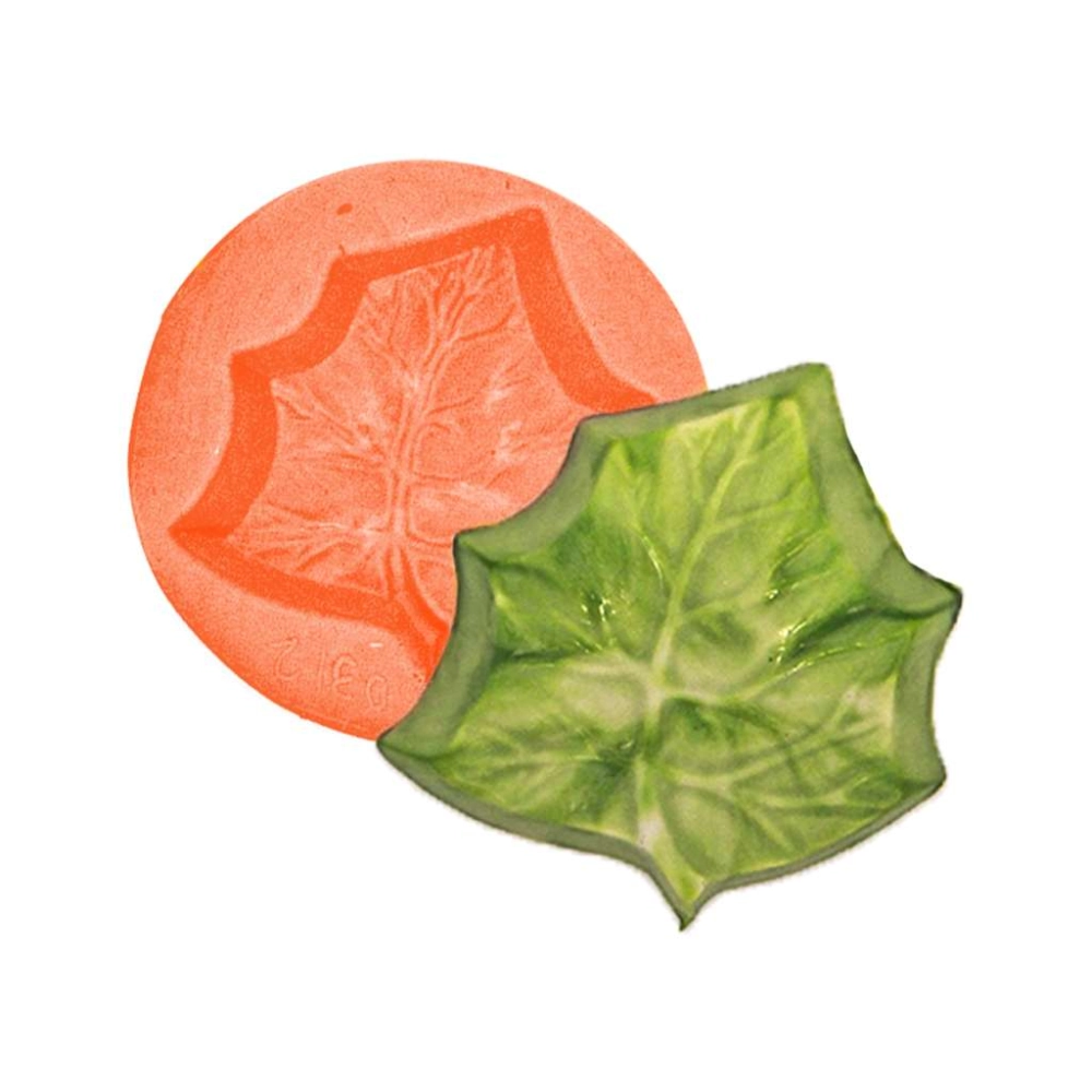 Molde de silicone Folha de Outono Larga