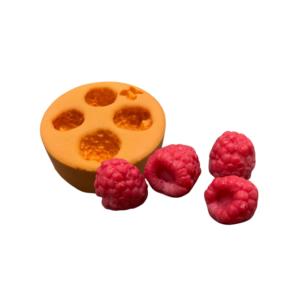 Molde de silicone Framboesas