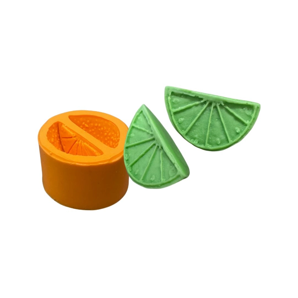 Molde de silicone Gomo de Limão 2 Cavidades