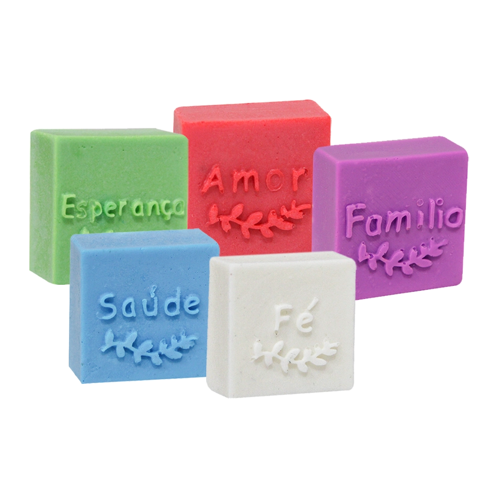 Molde de silicone Kit Palavras