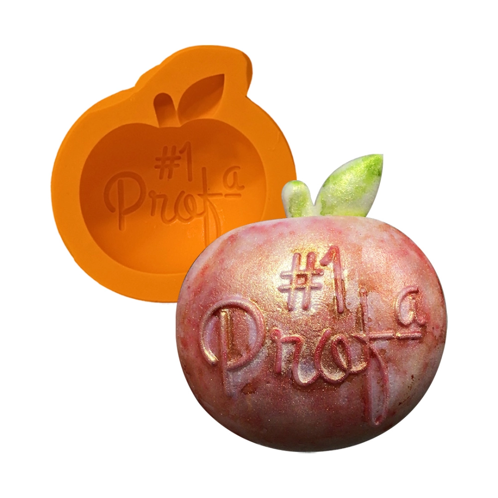 Molde de silicone Maça Profs