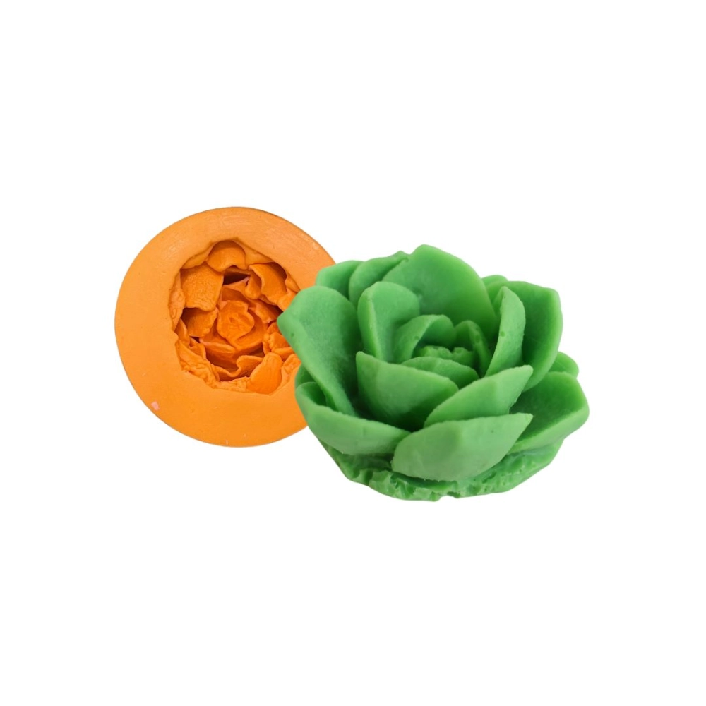Molde de silicone Mini Suculenta Echeveria