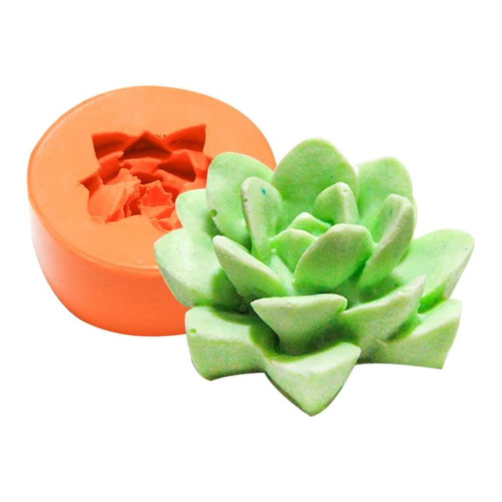 Molde de silicone Mini Suculenta Green Velvet