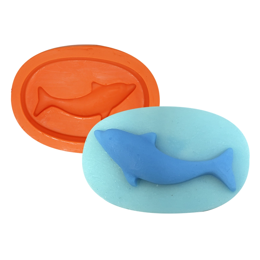 Molde de silicone Oval Golfinho