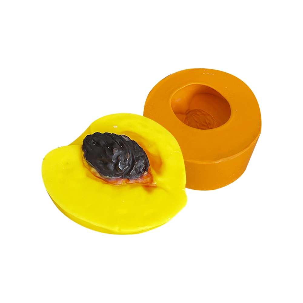 Molde de silicone Pêssego Metade