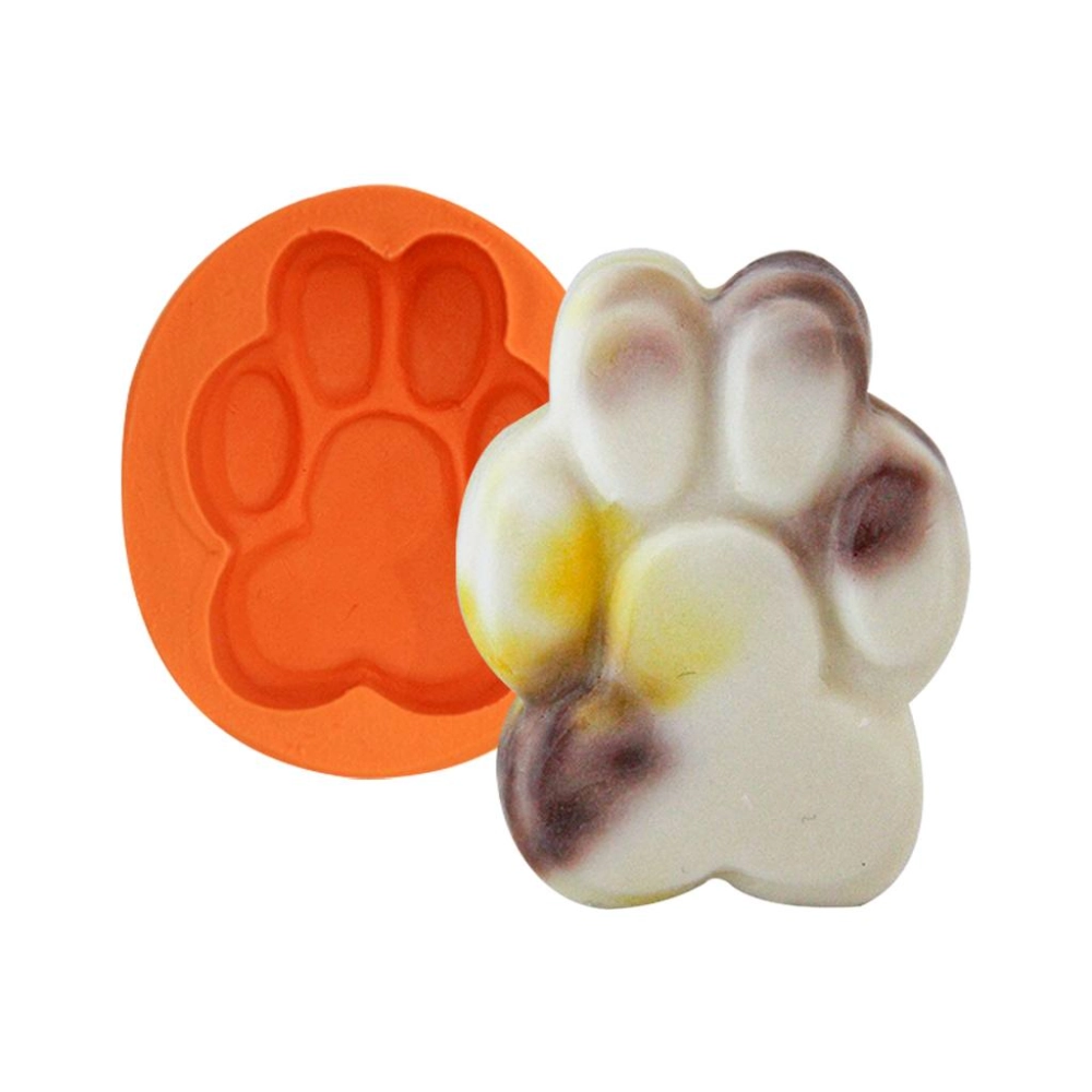 Molde de silicone Patinha Pet