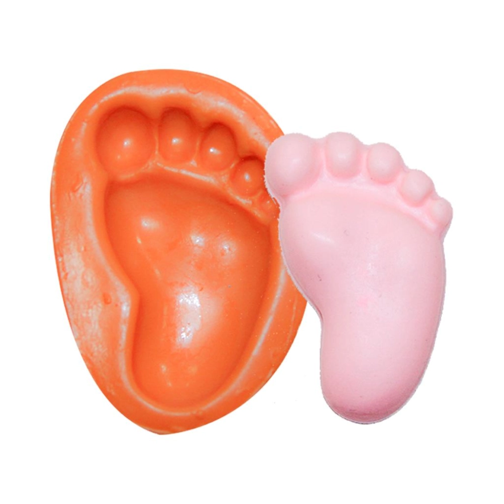 Molde de silicone Pezinho Baby