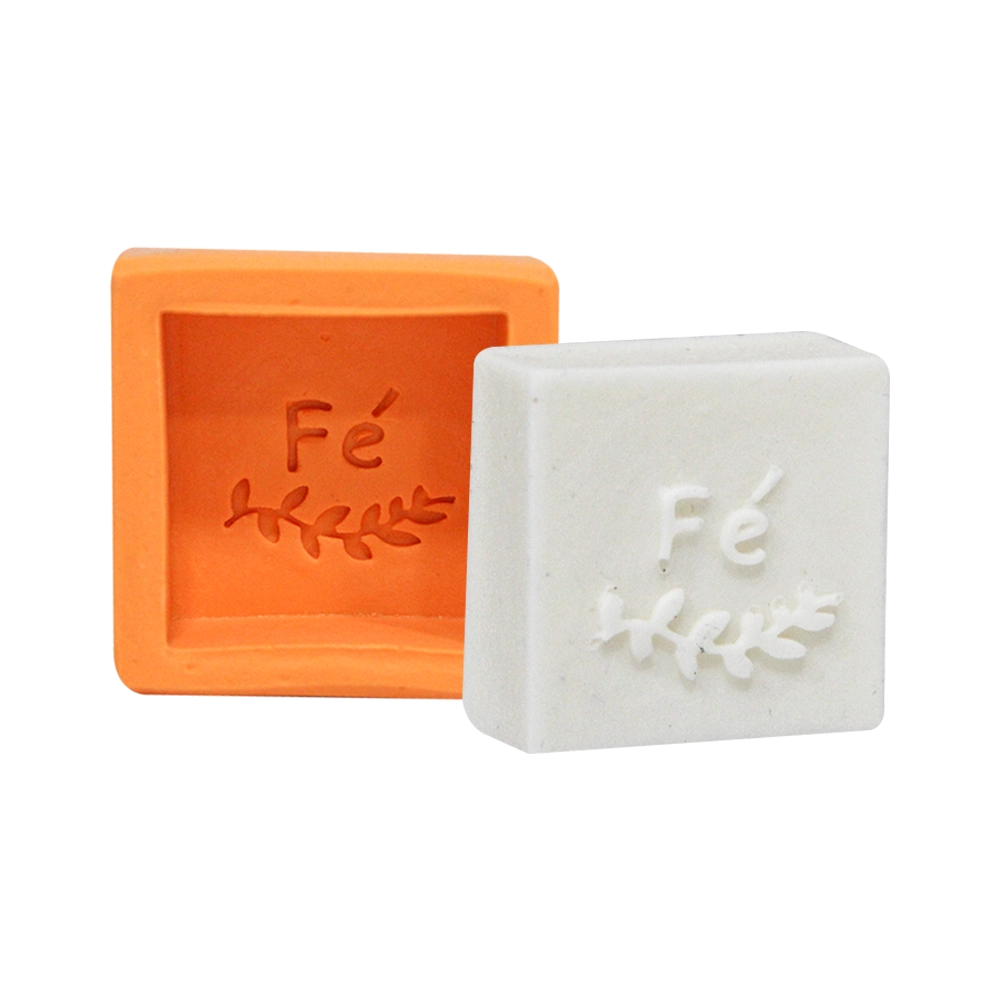 Molde de silicone Quadrado Fé