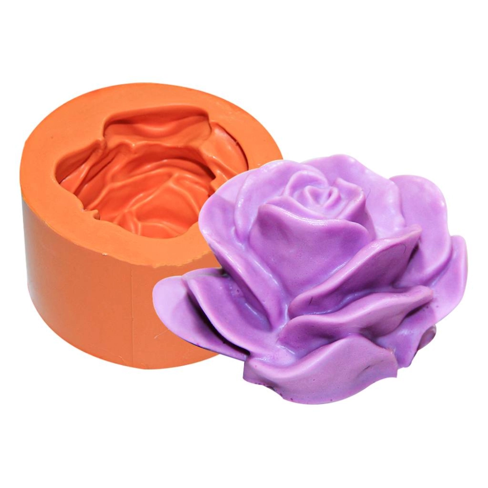 Molde de silicone Rosa Aberta G