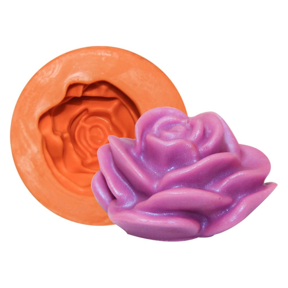 Molde de silicone Rosa Aberta P