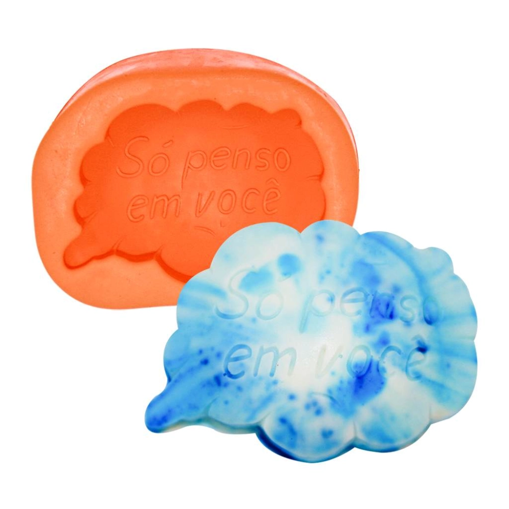Molde de silicone Só Penso em Você