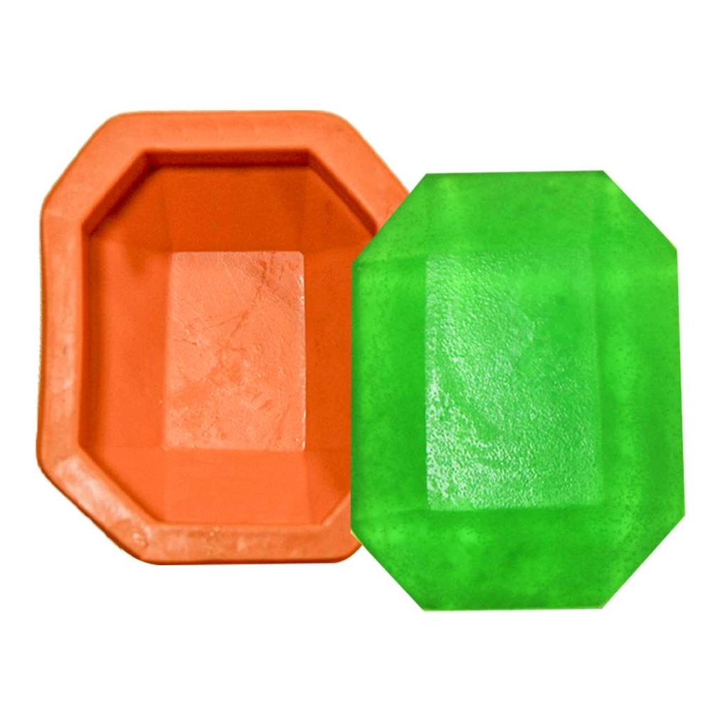 Molde de silicone Sabonete Esmeralda