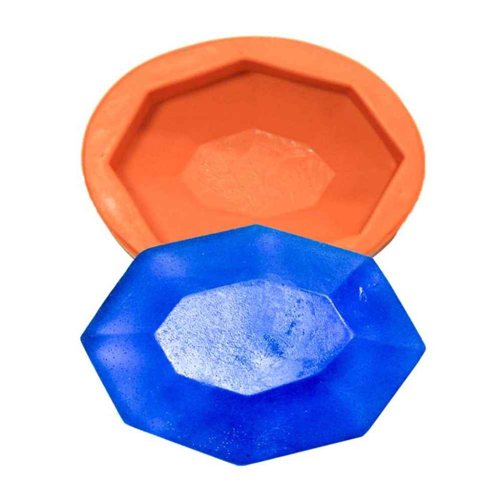 Molde de silicone Sabonete Safira