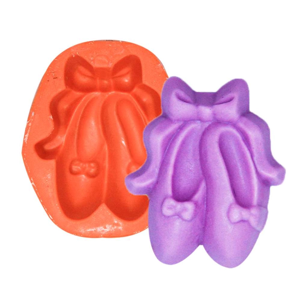 Molde de silicone Sapatilha de Bailarina