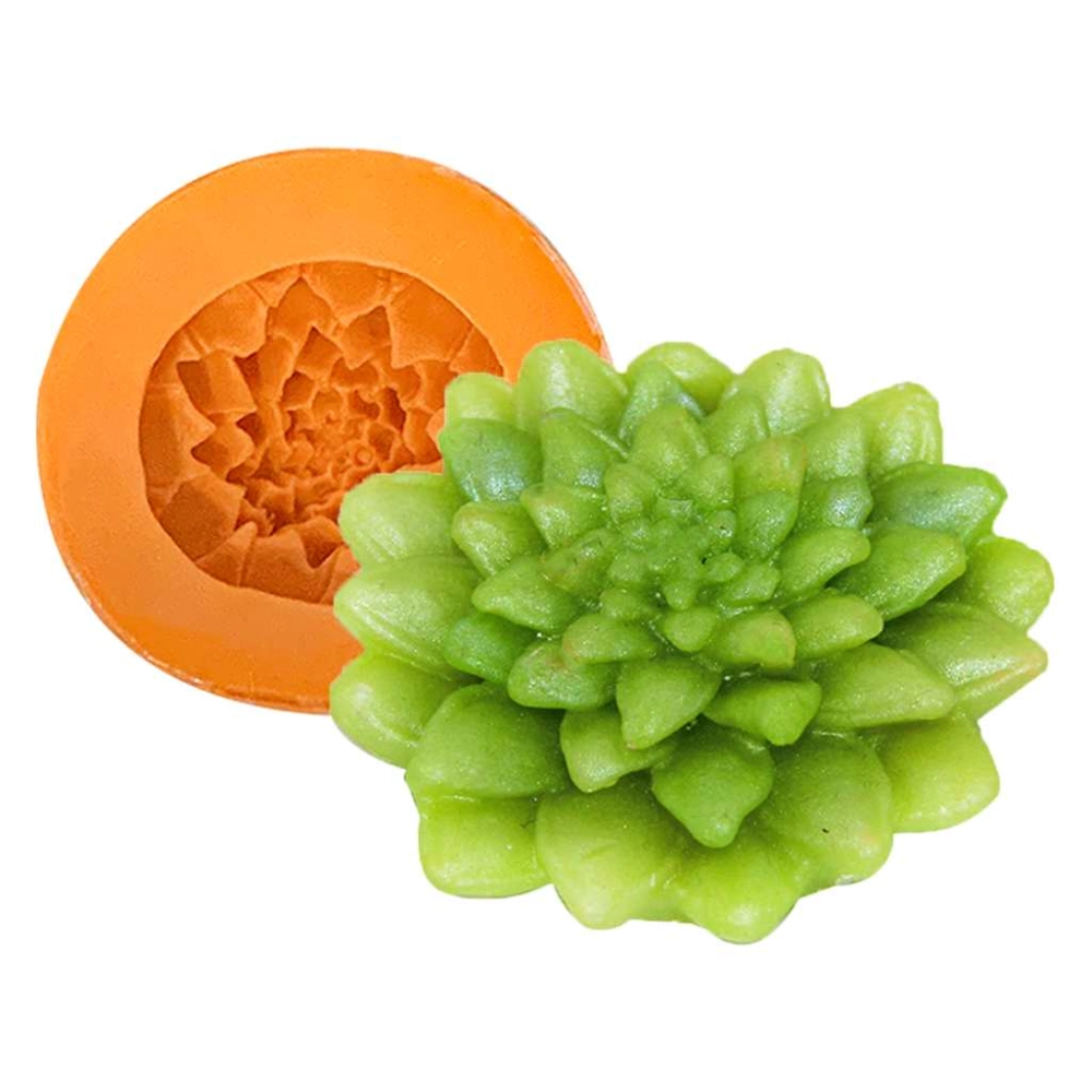 Molde de silicone Suculenta Green Velvet
