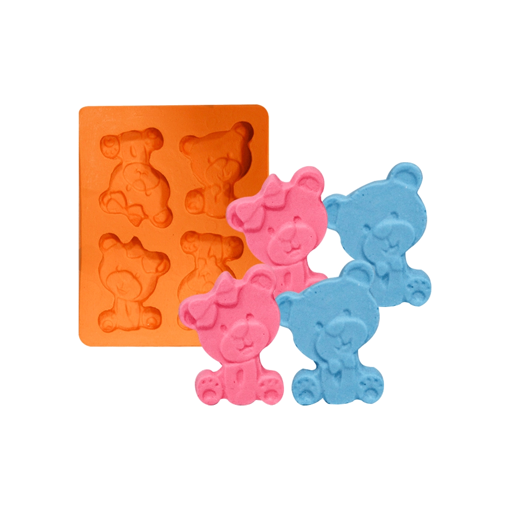 Molde de silicone Ursinhos Fofos