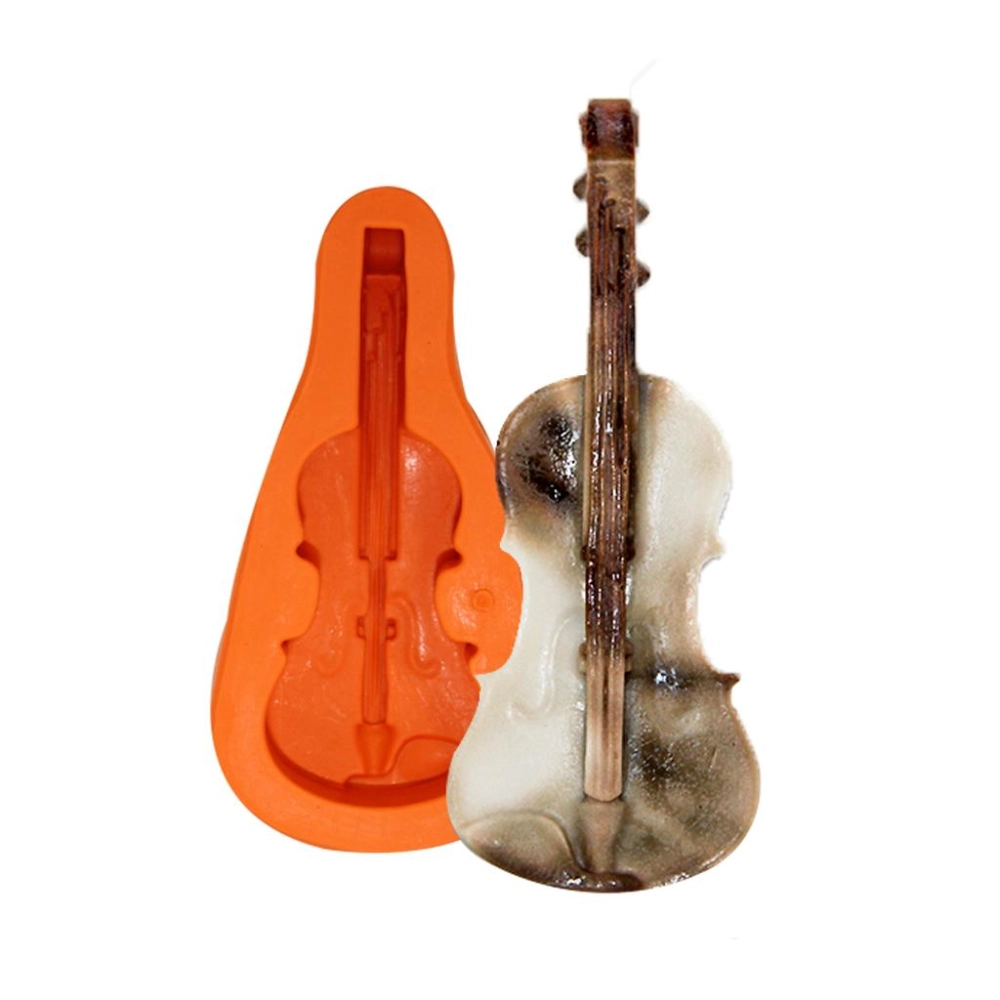 Molde de silicone Violino