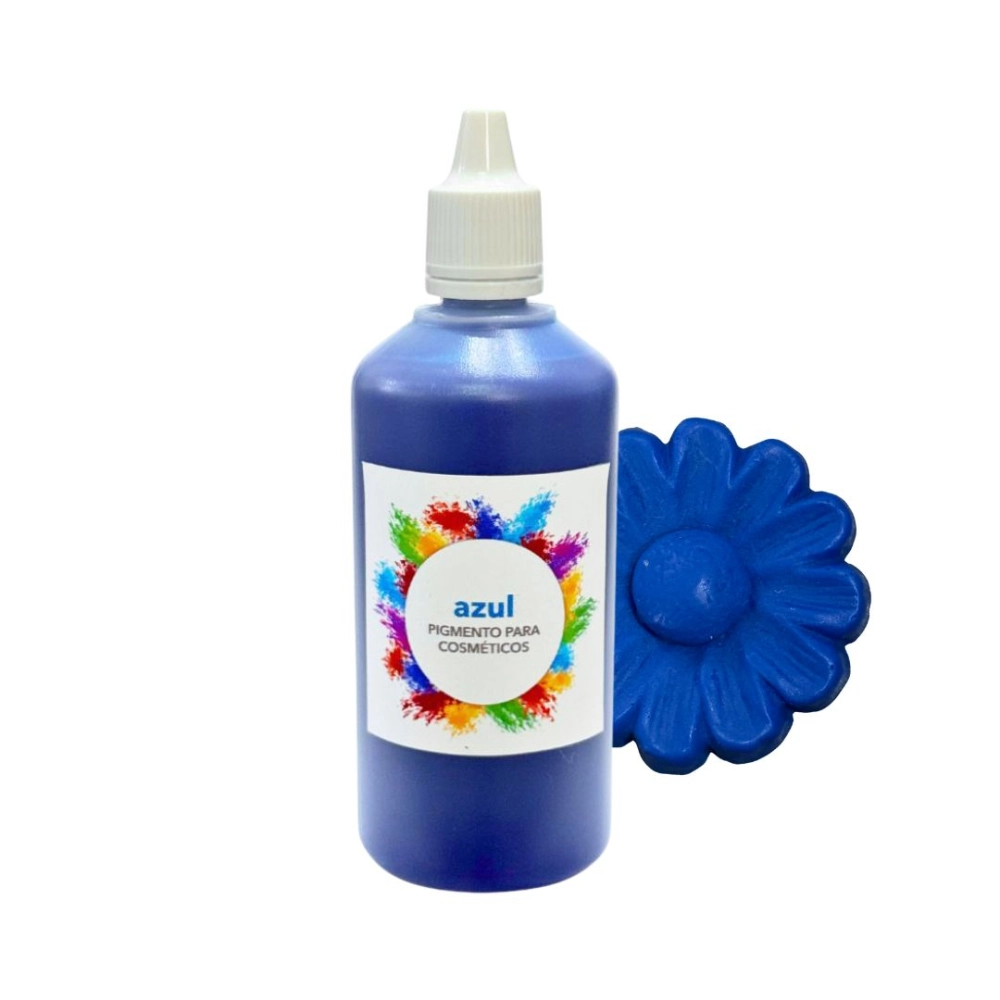Pigmento p/ Cosmético Azul 100ml