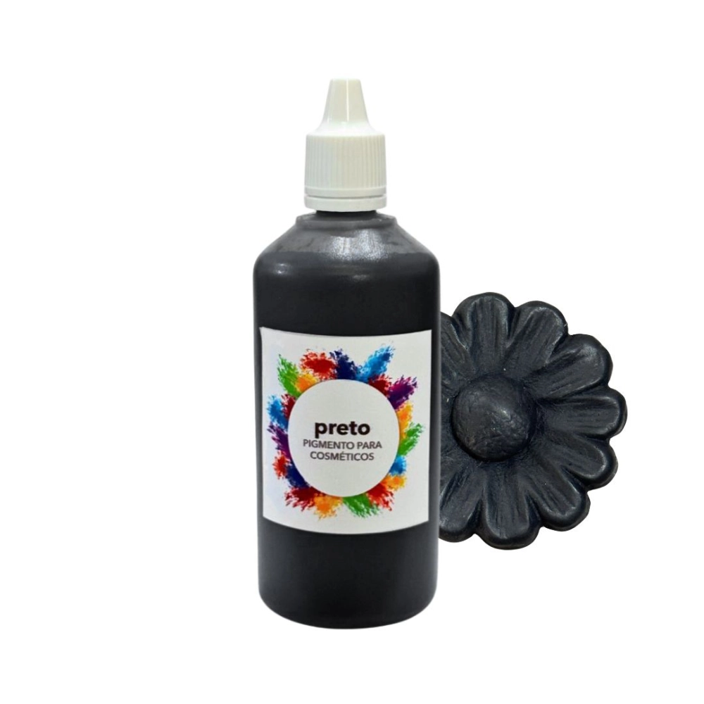 Pigmento p/ Cosmético Preto 100ml