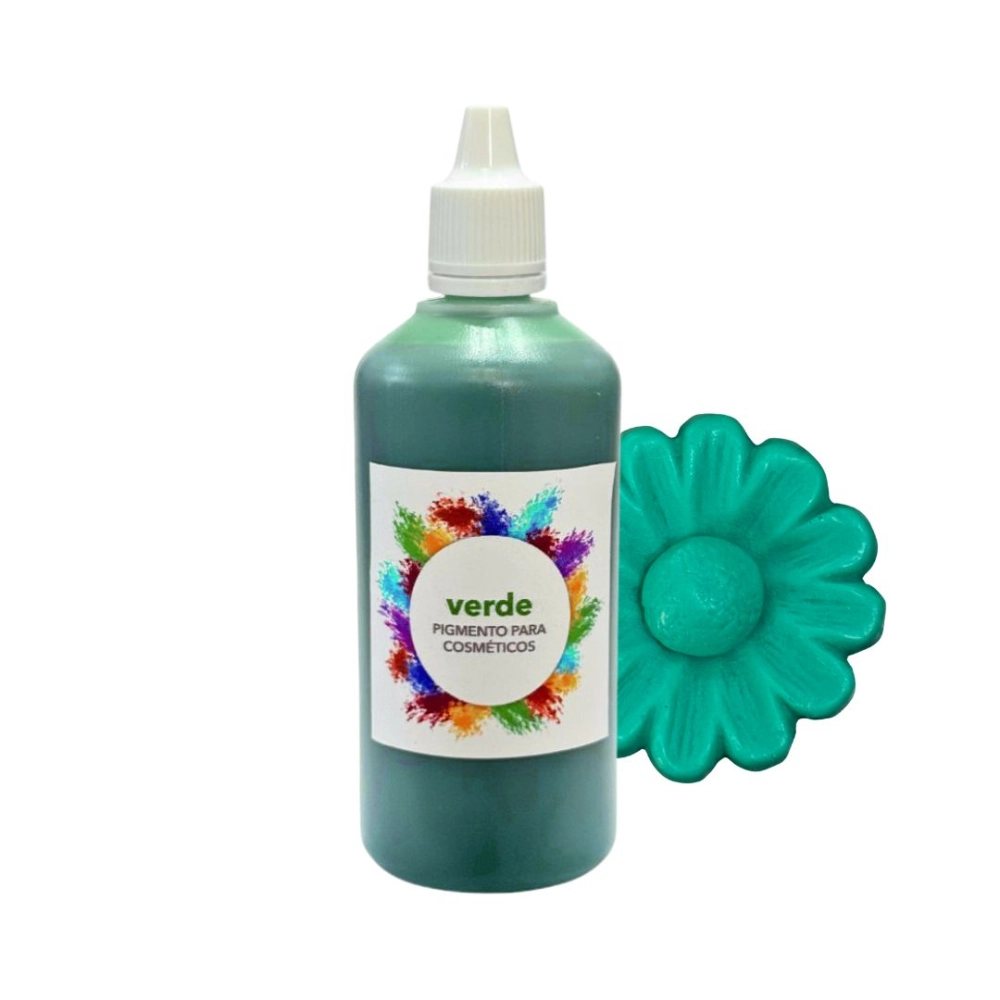 Pigmento p/ Cosmético Verde 100ml