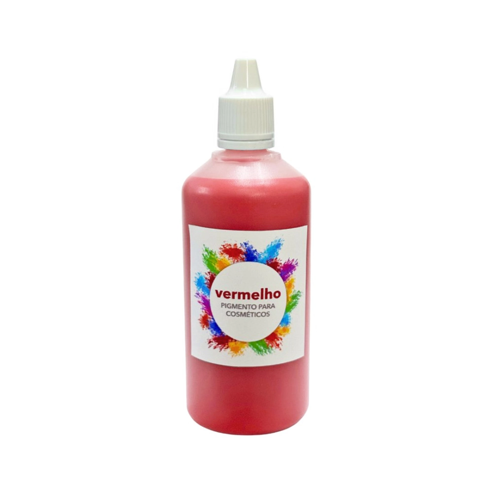Pigmento p/ Cosmético Vermelho 100ml