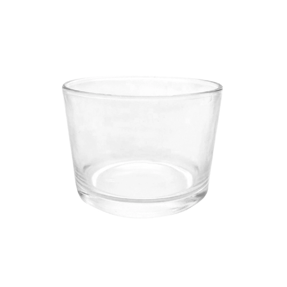 Pote Vidro p/ Vela Patê Incolor 150ml