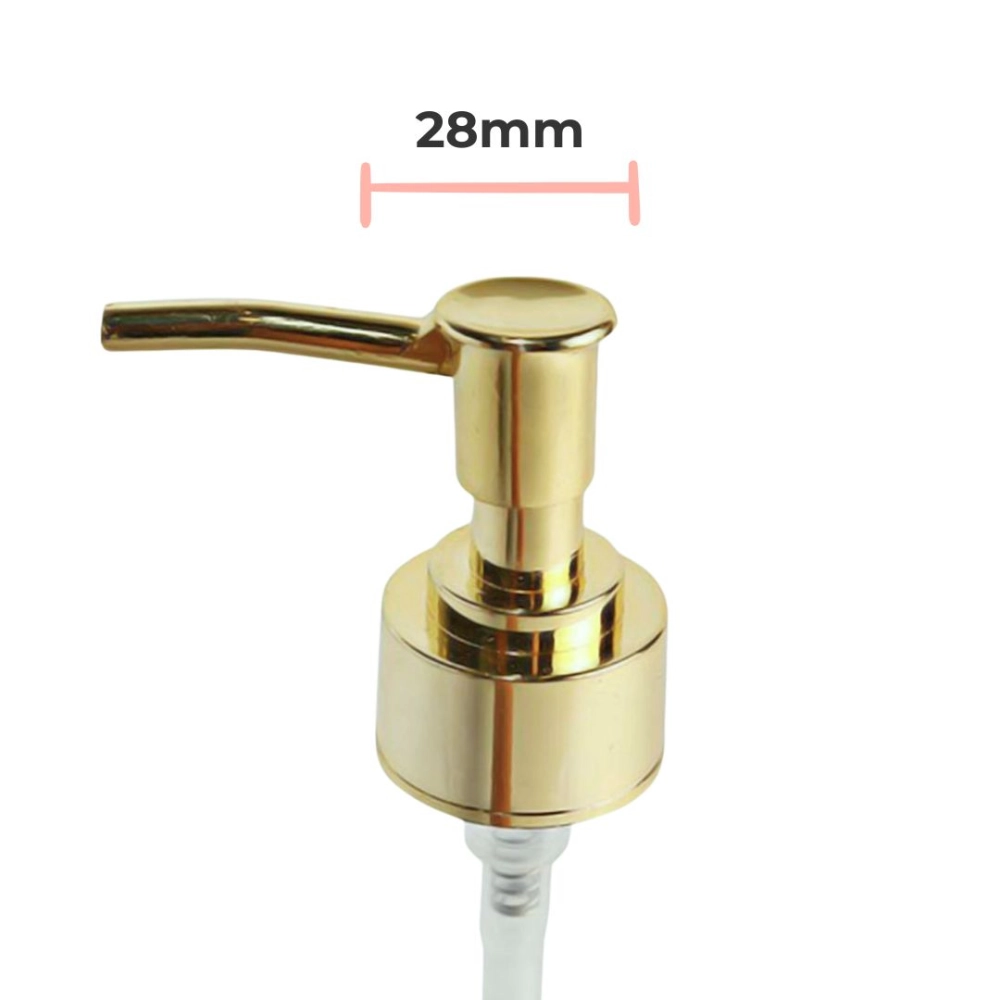 Válvula Pump Torneirinha Ouro rosca 28/410mm