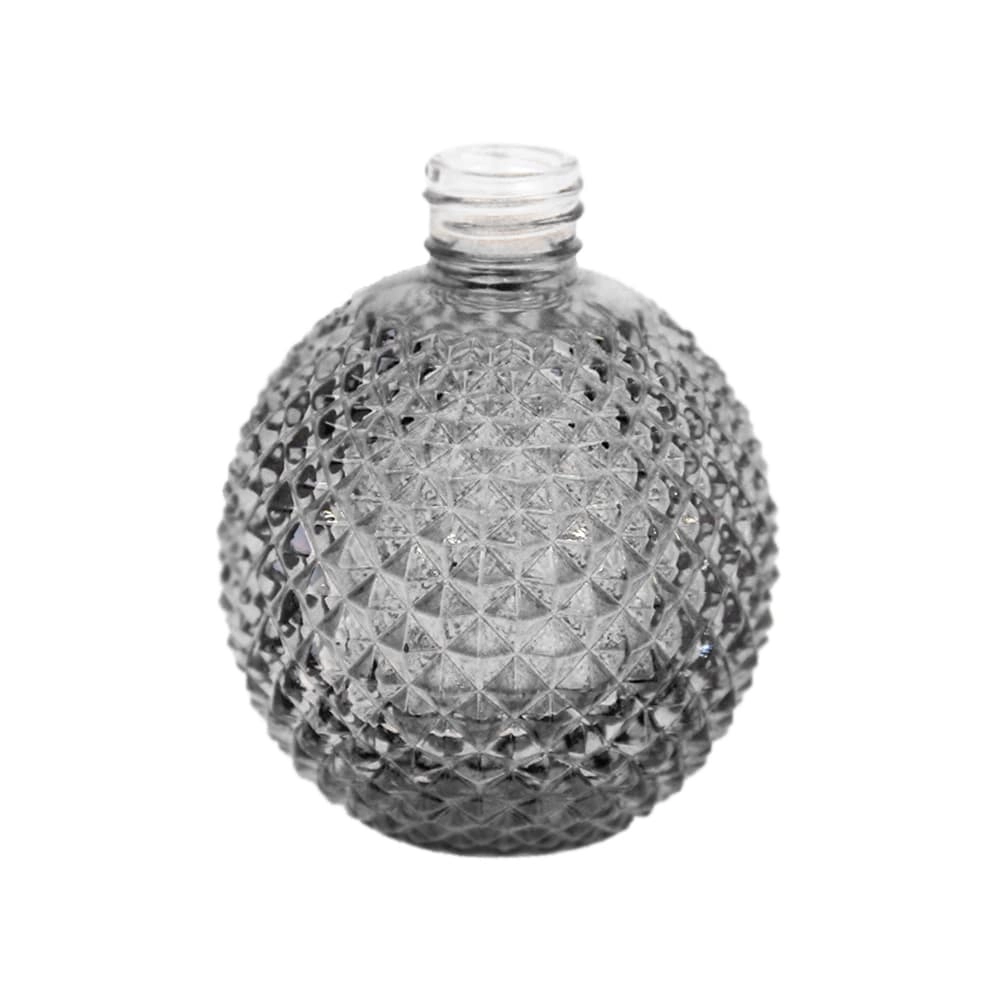 Vidro Bico de Jaca Fumê 330ml rosca 28/410mm