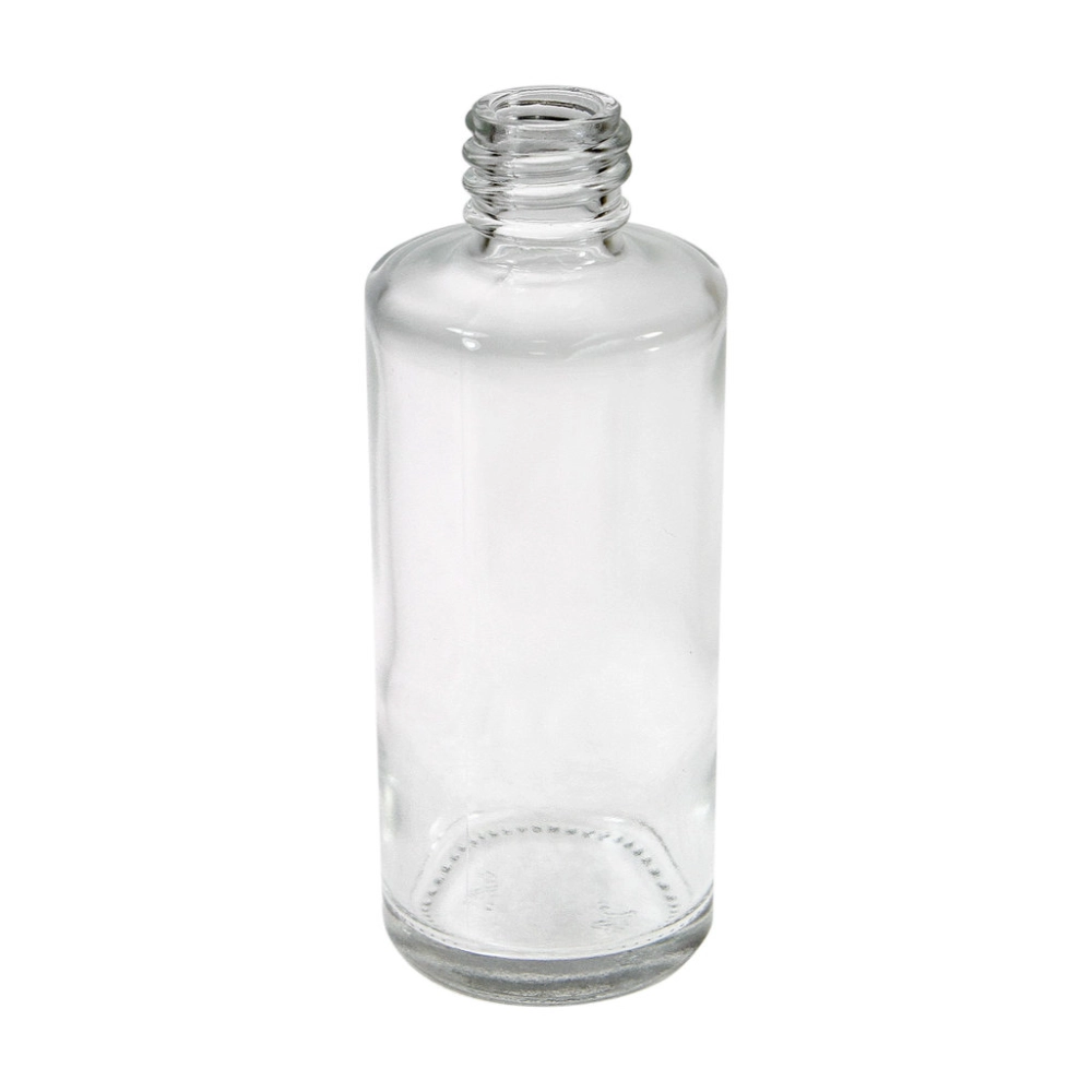 Vidro Cilíndrico Incolor 60ml rosca 18/410mm