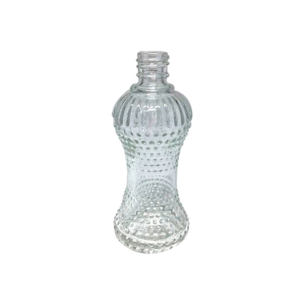 Vidro Cinturinha Incolor 60ml rosca 18/410