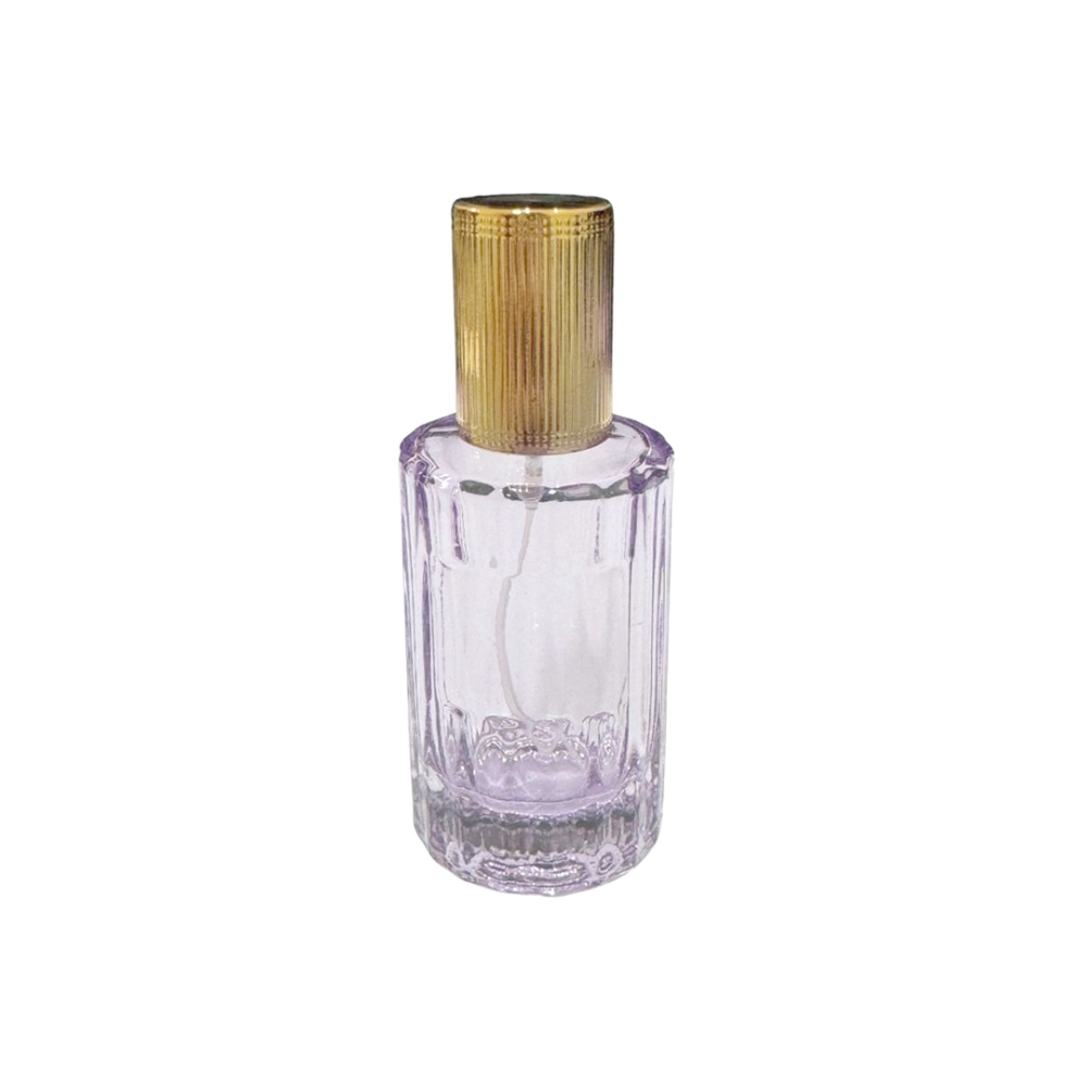 Vidro Sweet Lilás 30ml c/ Válvula Ouro